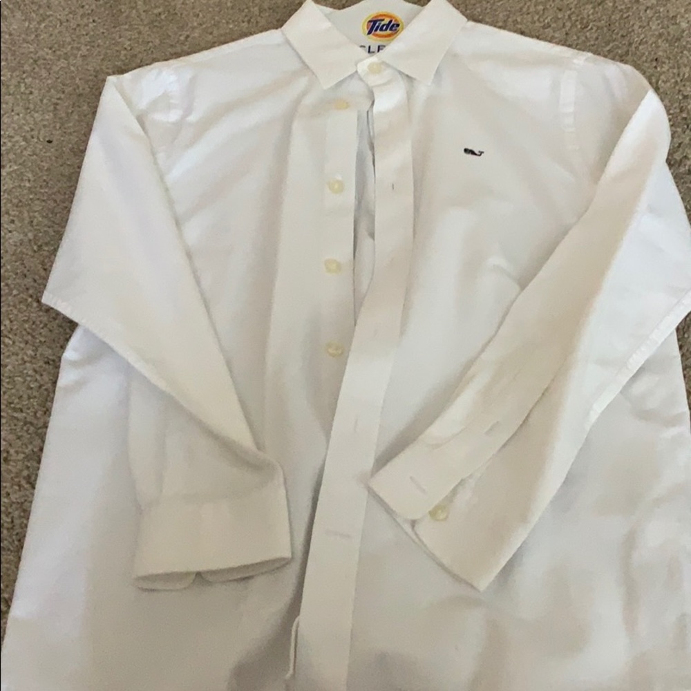 White button down size 12-14
